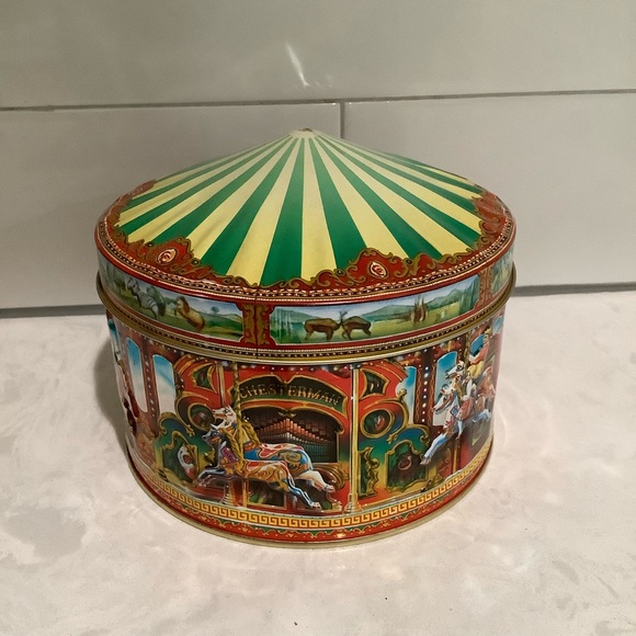 Churchill's Merry Go Round Vintage Candy Tin - Picture 5 of 7